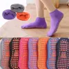 Breathable Anti-slip Socks Rubber Floor Socks Warm Cotton Glue Point Foot Dispensing Trampoline Boys Girls Early Education Socks 4