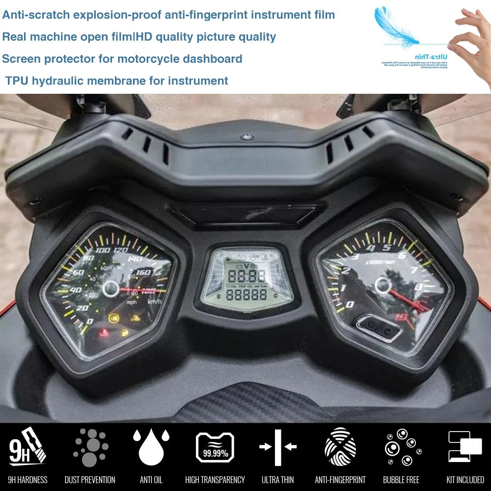 MotorcycleScreenProtectorInstrumentSpeedometerClusterScratch