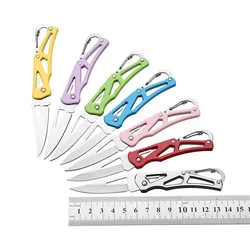 Couteau pliant d'extérieur, outils de survie pour éplucher, accessoires tranchants pliants, outils d'alpinisme, coupe de papeterie 
