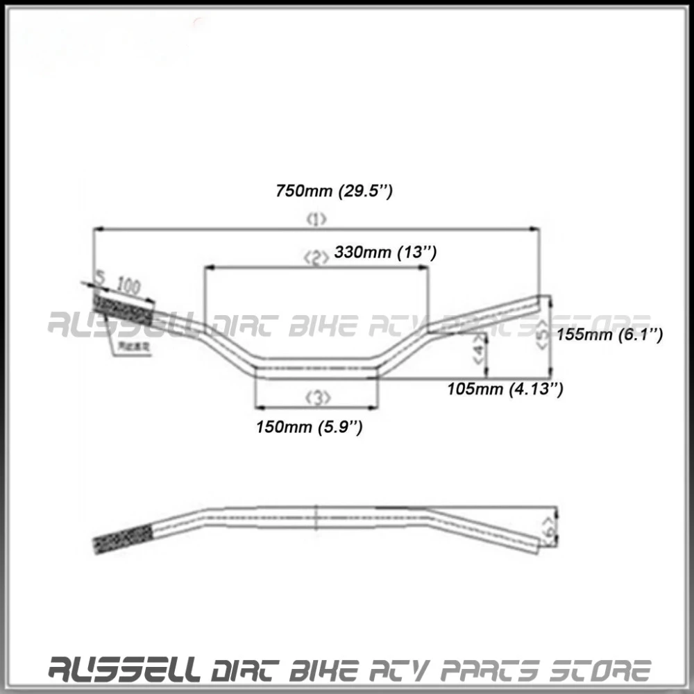 ÷ ڵ  ڵ, KLX110 Ű DRZ110 ȥ XR CRF 50 70 Ʈ Ʈ ũ SSR, 22mm 