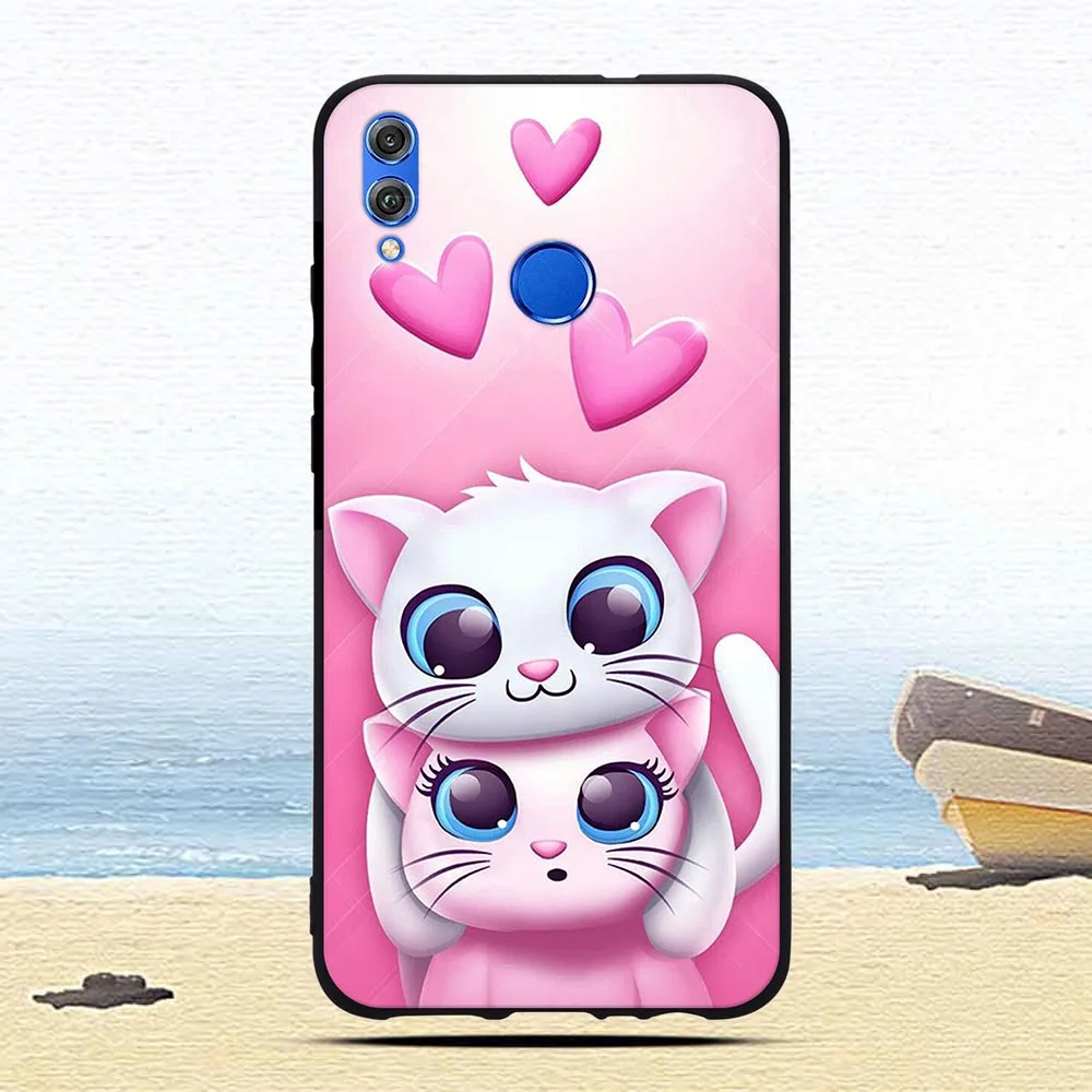 33 Милый чехол из ТПУ с рисунком для huawei Honor 8X, чехол, Ультратонкий силиконовый чехол с рисунком для телефона, чехол для huawei Honor 8x8 X, чехол - Цвет: 33