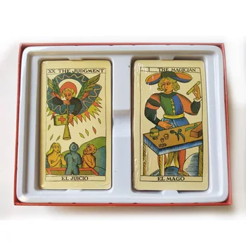 

High Quality Tarot Board Game Funny Cards Game Classic Spanish Tarot Game 78pcs Cards
