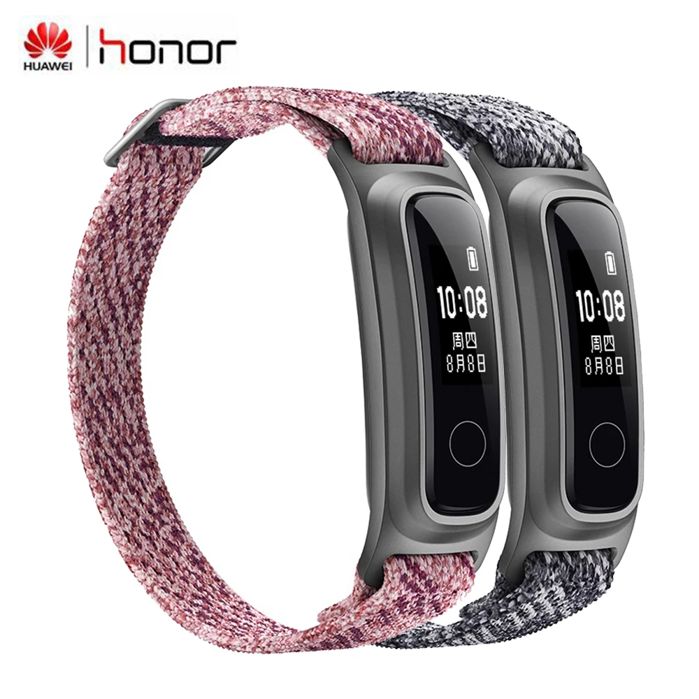 Умный Браслет huawei Honor Band 5, версия баскетбола, смарт-браслет, руководство по бегу, смарт-браслет, 2 режима ношения, водонепроницаемые Смарт-часы