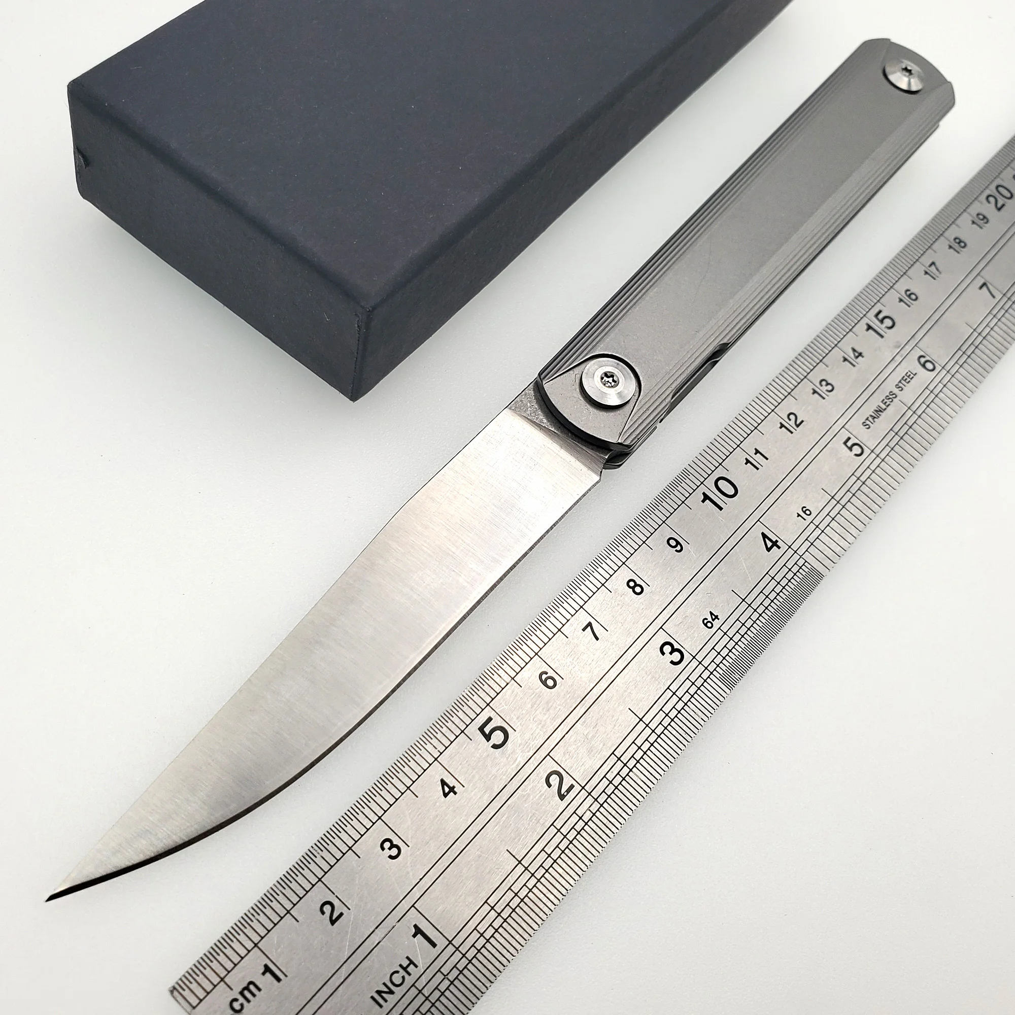 

MS2 Gentleman Folding Knife 9Cr18Mov Blade Steel Handle Outdoor Survival Mini Pocket Knives Camping Tactical Hunting EDC Tools