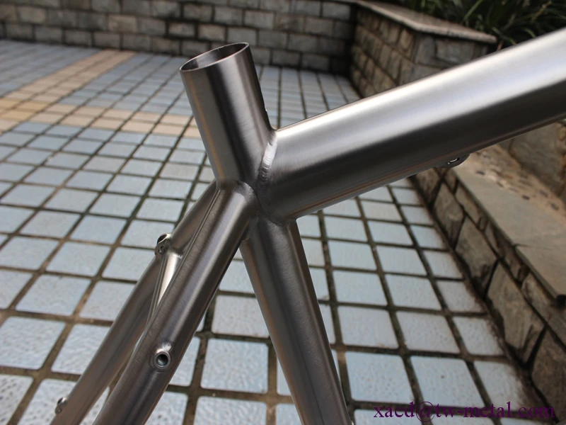 Титановый горный велосипед рама с 44 мм головкой трубки и раздвижные капельки BSA нить BB оболочки