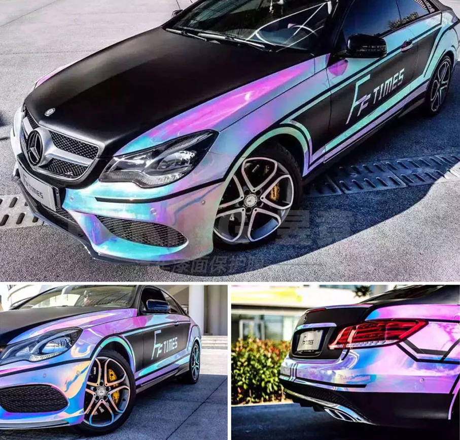 2023 Hot Sale Holographic Car Body Film Durable Laser Colorful