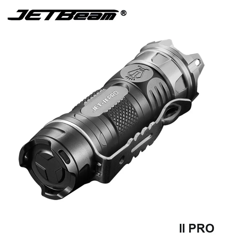Jetbeam II PRO Cree светодиодный EDC Мини фонарь светильник 16340 маленькие Кемпинговые