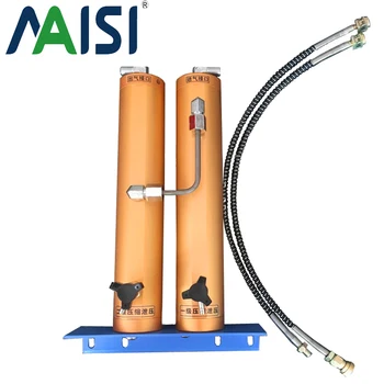 30Mpa 물-오일 스파이터 이중 공기 필터 스쿠버 다이빙 고압 공기 압축기용, 외부 버킷 여과