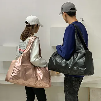 

Yoga women's bag gym men bags high capacity handbags outdoor travel shoulder bag waterproof swimming bag dry wet separation bags