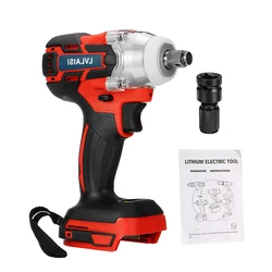 18v 520n. m. Motorista sem fio da chave de impacto do li ion 1/2 replacement replacement substituição elétrica da chave para a bateria de makita