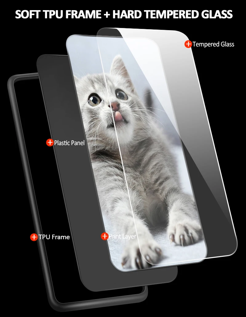 Закаленное Стекло крышка для Xiaomi 6X5X8 9 SE A1 A2 удобный телефонный футляр для Redmi Note 4x 5A 6 7 Pro Prime полный жесткая Защитная крышка