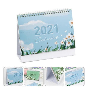 

1pc Creative Mini Lovely Schedule Planner Desk Calendar Decorative Calendar for Office School