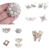 1pc Crystal Shoes Buckle Women Shoes Decorations Shoe Clips Bridal Charm Decor Fashion Shoe Accessories 16 Types ► Photo 2/6