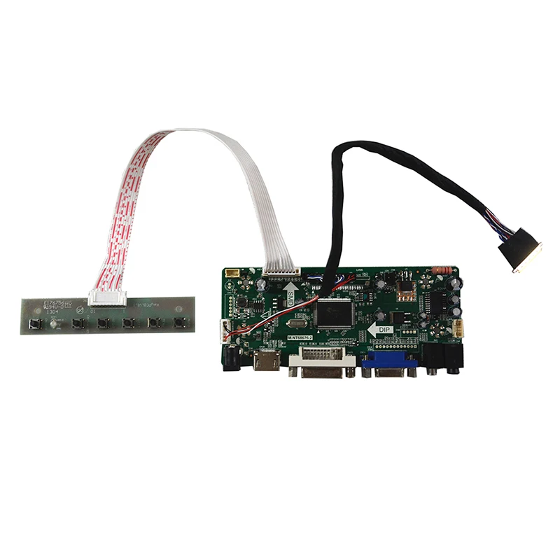 

HDMI-compatible VGA DVI LVDS LCD Controller Board Kit for 15.6inch LP156WF4-SLB1 LP156WF4-SLBA 1920x1080 LED Panel