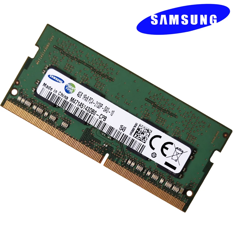 Оригинальная оперативная память Samsung ddr4 4 Гб 2133 МГц ОЗУ sodimm память для ноутбука поддержка памяти DDR4 4G 2133P оперативная память для ноутбука PC4 4G 8G 16G 32G