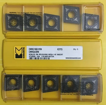 

10PCS KENNAMETAL CARBIDE INSERT CNMG 190612RN-KCP 25B