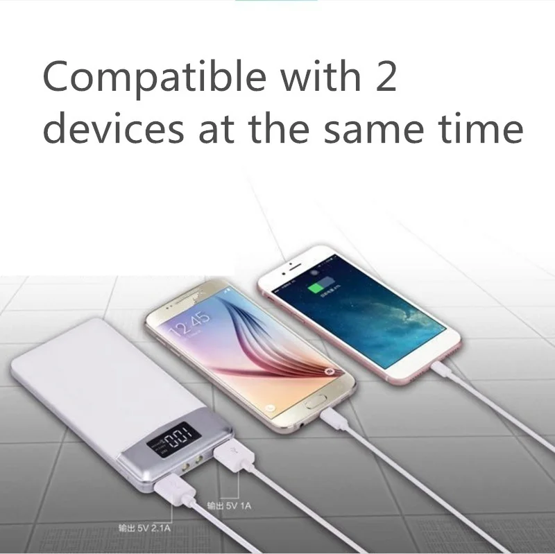 Najtaniej Powerbank xiaomi 30000mAh przenośna ładowarka przenośna ładowarka baterii do telefonu podwójny USB QC3.0 szybkie ładowanie akcesoria do telefonów komórkowych