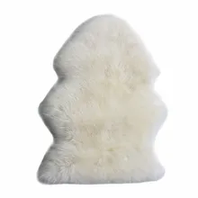 Меховой коврик Коврик противоскользящий стул чехол для дивана для спальни домашний декор Коврики для спальни ковер из искусственного меха 42