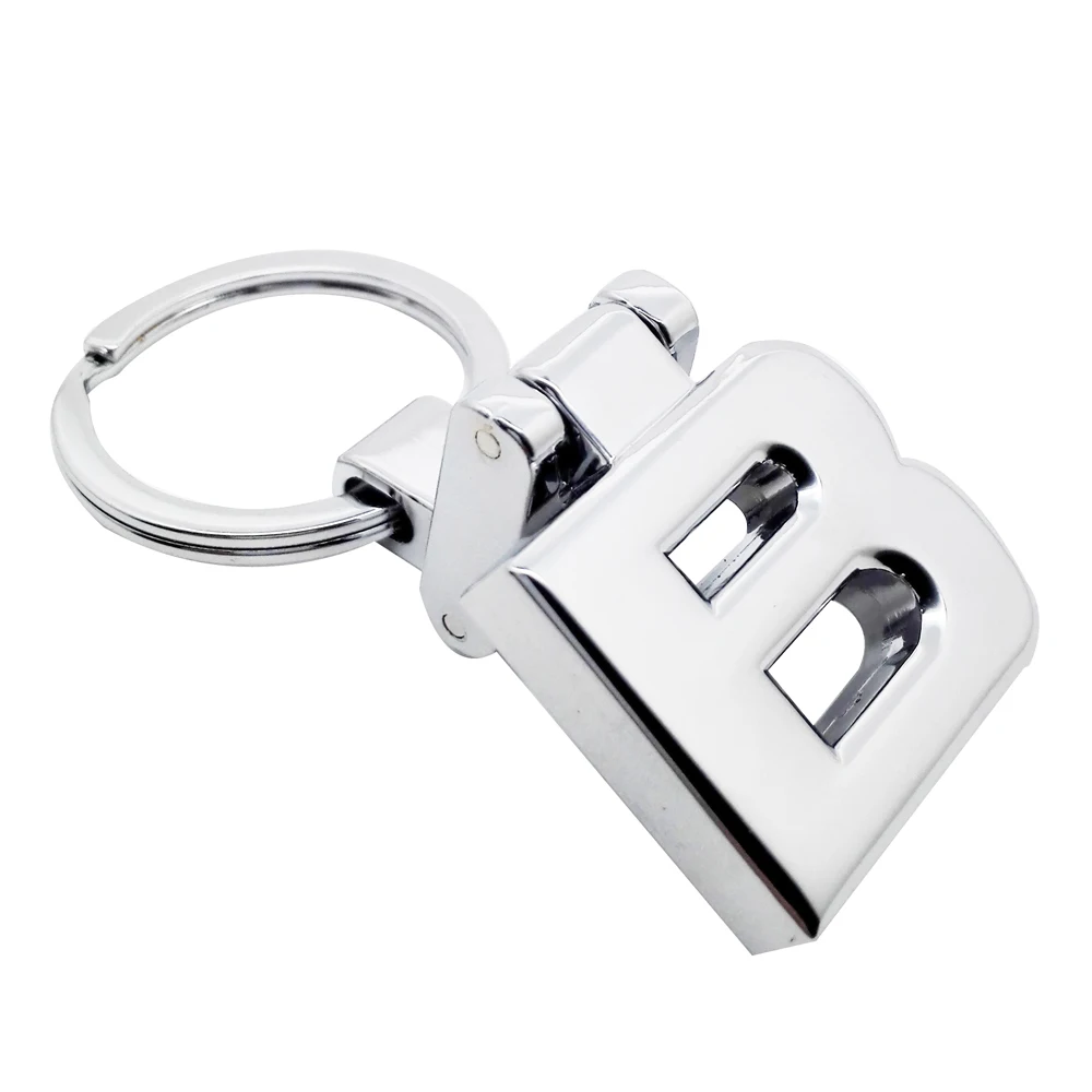 Metal Car Auto Keychain Keyring Key Ring Holder Logo for Mercedes Benz ML