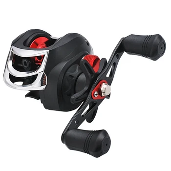 

Baitcasting Reel Magnetic Brake System Fishing Reel 5KG Max Drag 17+1BB 7.2:1 Reel Fishing Boat Bait Casting Fishing Reels