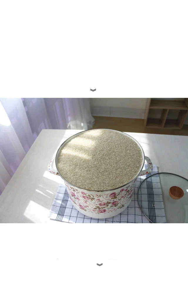 Кастрюля для супа, молочный горшок, эмалированный горшок, 9.5л, толстая пароварка, большая кастрюля для тушеного риса, баррель, пароварка, кухонные кастрюли и сковороды, керамические