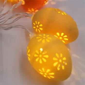 

Creative Easter Egg String Light Chicken Lamp Balcony Bedroom Garland Home Easter Decor For Party LED Lamp Light 1.8M 10LED