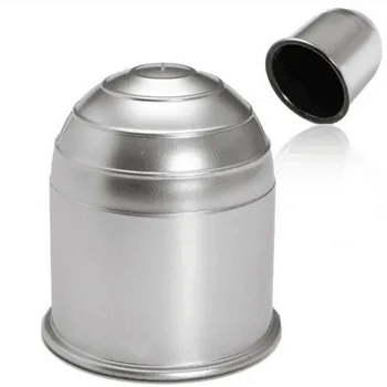 

1pc 50mm Car Towing Hitch Towball Protect Diameter Chrome Plastic Flange Tow Bar Ball Cover Cap