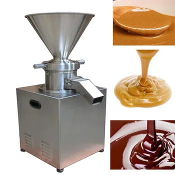 

Best seller Colloidal mill 160-240kg/h peanut butter maker sesame sauce colloid mill maker machine 380v/220v three phase