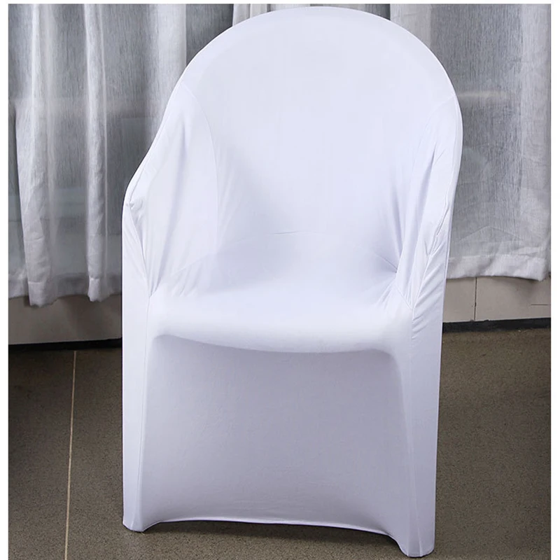 Чехол для стула для свадебной вечеринки, эластичный чехол для кресла, чехол из спандекса для кресла