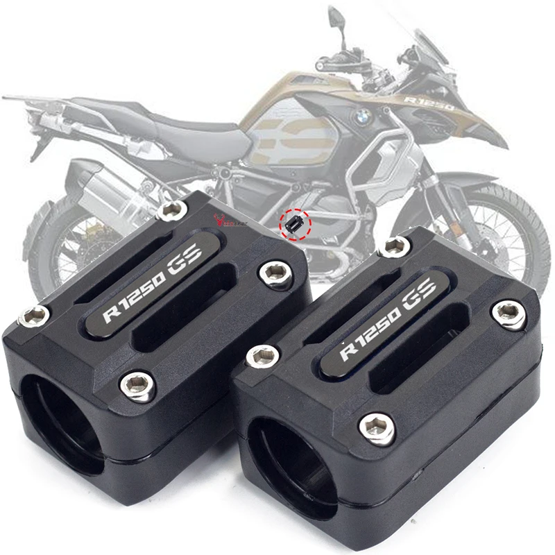 

For BMW R1250GS /ADVENTURE LC R 1250GS HP R1250 GS ADV R 1250 GS 2020 Motorcycle Engine Guard Crash bar Protection Bumper Block