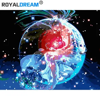 

ROYALDREAM Scorpio Diy Digital Painting By Numbers Modern Wall Art Picture For Home Wall Artwork