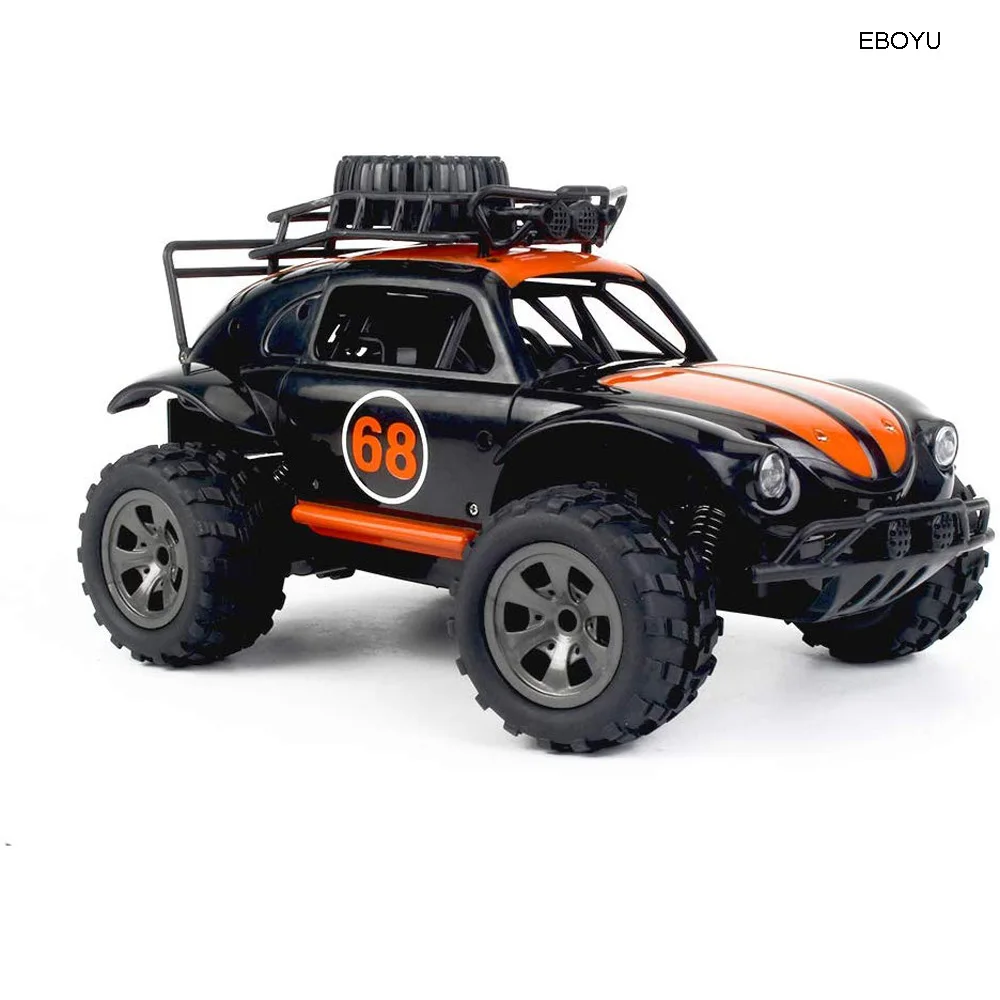 EBOYU 1816A RC автомобиль 2,4 GHz 1/18 2WD большое колесо внедорожный пульт дистанционного управления грузовик King RTR для детей начинающих