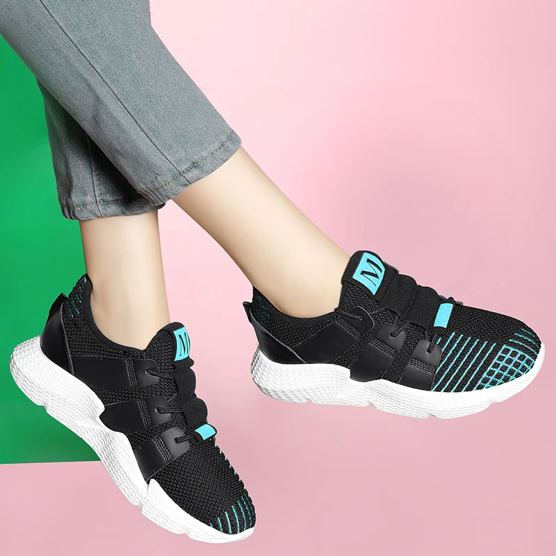 Women's Vulcanize Sneakers Shoes High Quality Spring Trainers Comfortable Platform Women Breathable Casual Girl Shoes EA0018