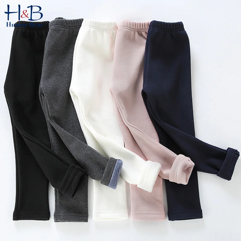 

Humor Bear Child Leggings 2020 New Cotton Toddler Infant Solid Color Children Cute Stretchy Warm Pants Winter Warm Kids Pant