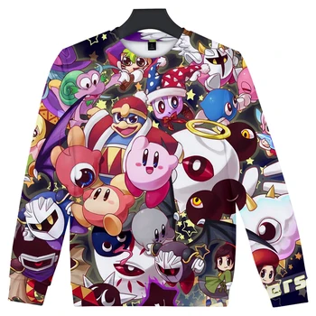 

3D Kirby Printed O-Neck Sweatshirts Women/Men Fashion Streetwear cute Sweatshirts 2019 Casual Trendy Clothes plus size max 4XL
