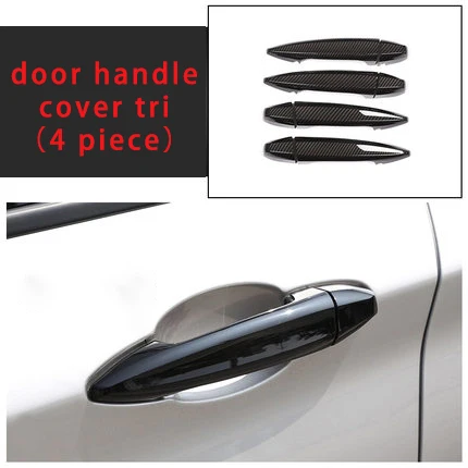 

For BMW new X2 F39 carbon fiber door handle cover trim molding trim 4pcs