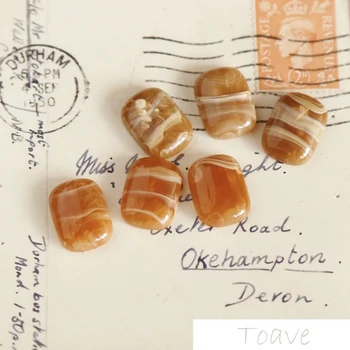 

Imitation Marble Decorative Pattern INS Designer Sense Resin Earrings Patch Semi-Pill Japan DIY Earrings Accessories Material