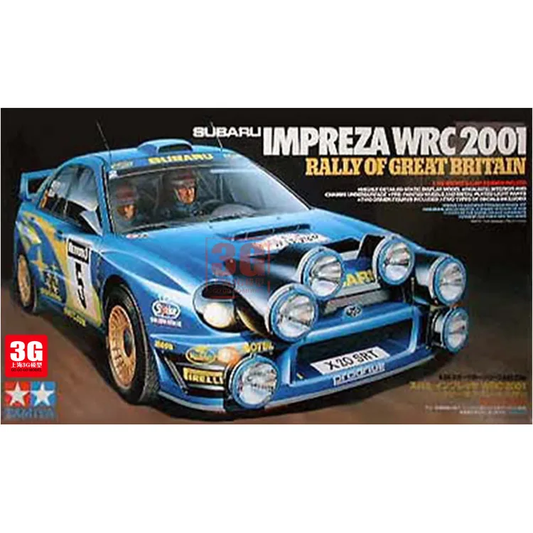 Сборка 24250 Sparrow WRC 2001 ралли издание Великобритания станция 1/24 модель автомобиля комплект