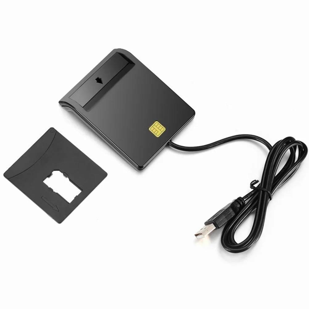 Мини ID Смарт Многофункциональный банк чип SIM USB считыватель платежных карт мобильных устройств цифровой подписи универсальный настольный