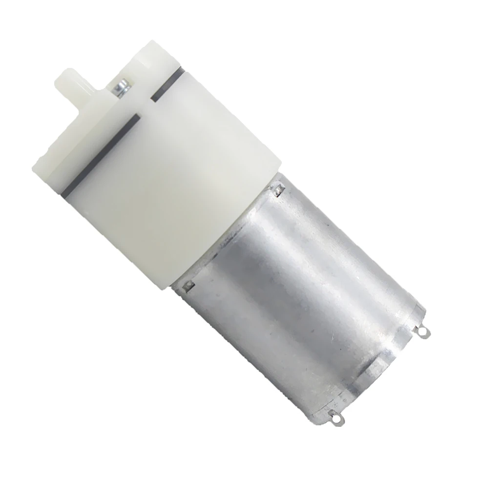 370 Micro DC Air Pump 370 Motor 3-6V DC 420mA Oxygen Pump Aquarium Fish Tank Silver