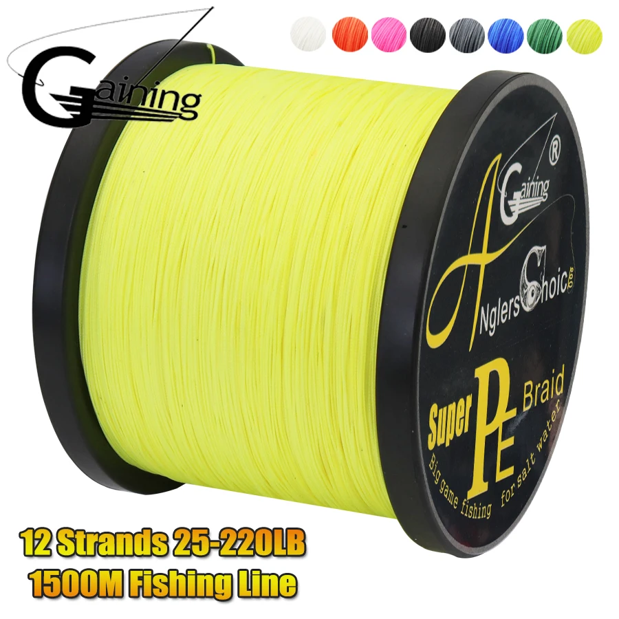 Multi Color Braided Fishing Line, Multifilament Braid Lines