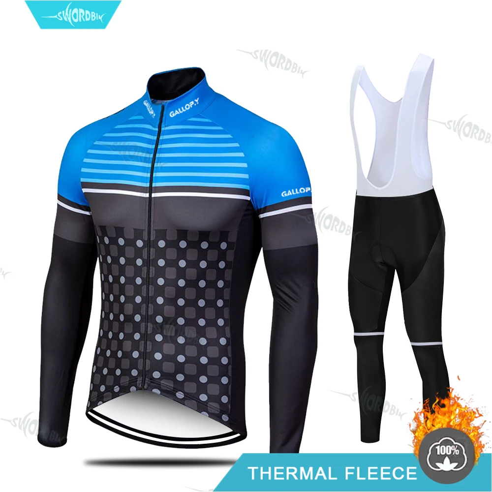 Ropa Ciclismo Hombre Pro Team Зимняя одежда теплая флисовая велосипедная футболка с длинным рукавом Одежда для велоспорта теплый комплект Ropa Ciclismo