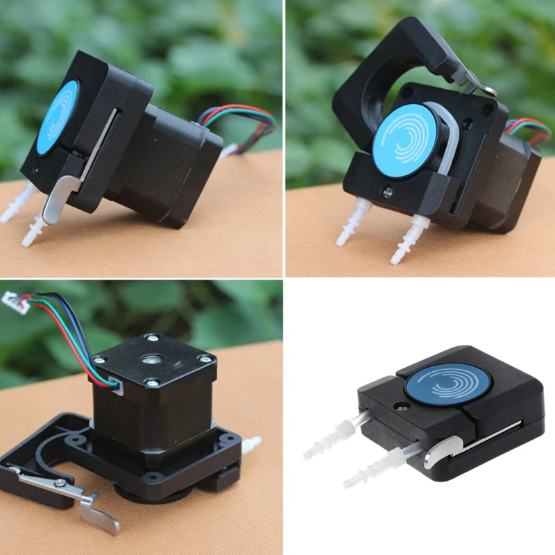 1 Pc Mini Peristaltic Pump Head With Tube Small Flow Stepper Motor OEM Package |