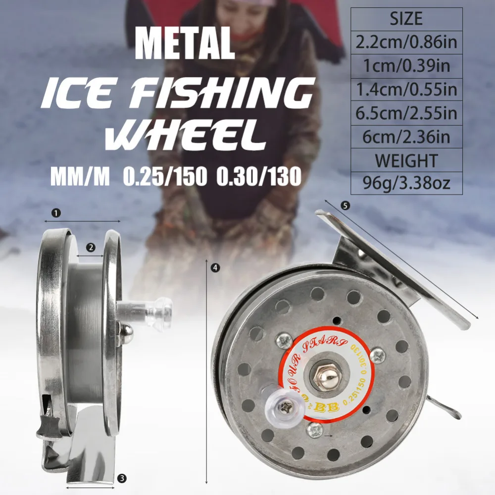 Sougayilang 120cm Carbon Fiber Ice Fishing Rod Mini Pole Portable Shrimp Winter Fishing Rod With Fishing Reel Fishing Tackle