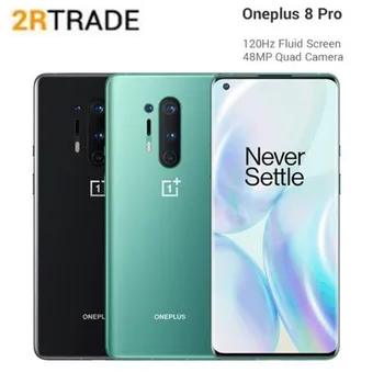 

Global Rom Oneplus 8 Pro Snapdragon 865 5G Smartphone 8G 128G 6.78'' 120Hz Fluid Display 48MP Quad Cameras 30W Wireless Charging