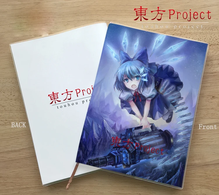 Аниме TouHou Project Cirno Косплей студенческий блокнот защита глаз дневник памятник