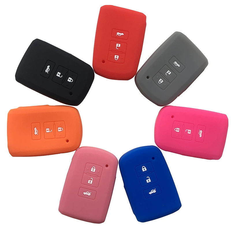

Silica Gel Covers For Car Keys For Toyota Camry Corolla Rav4 Yaris 2019 Remote Flip Key Alarm Key Cover Cap For Car