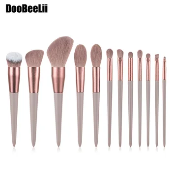 

12Pcs Make-up Brush Scrub Makeup Tools Blending Beauty Make Up Brush makeup brush sets eyeliner brush powder brush eyelash brush