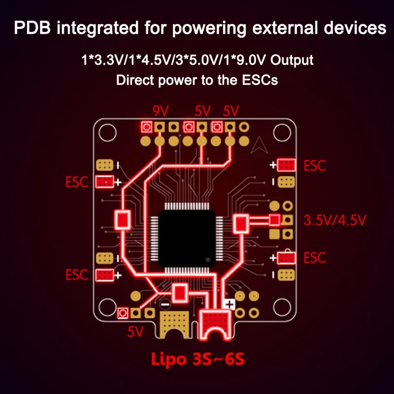 SpeedyBee F4 AIO Контроллер полета Встроенный Bluetooth чип Betaflight OSD Контроллер полета/Bluetooth-UART Dapter скидка 20