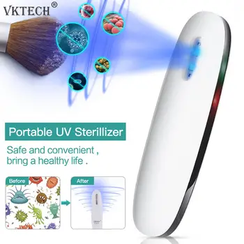 

Portable LED UV Germicidal Lamp UVC Handheld Sterilizing Disinfection Stick UV Light Sterilizer Bacterial Mite Ultraviolet Lamp